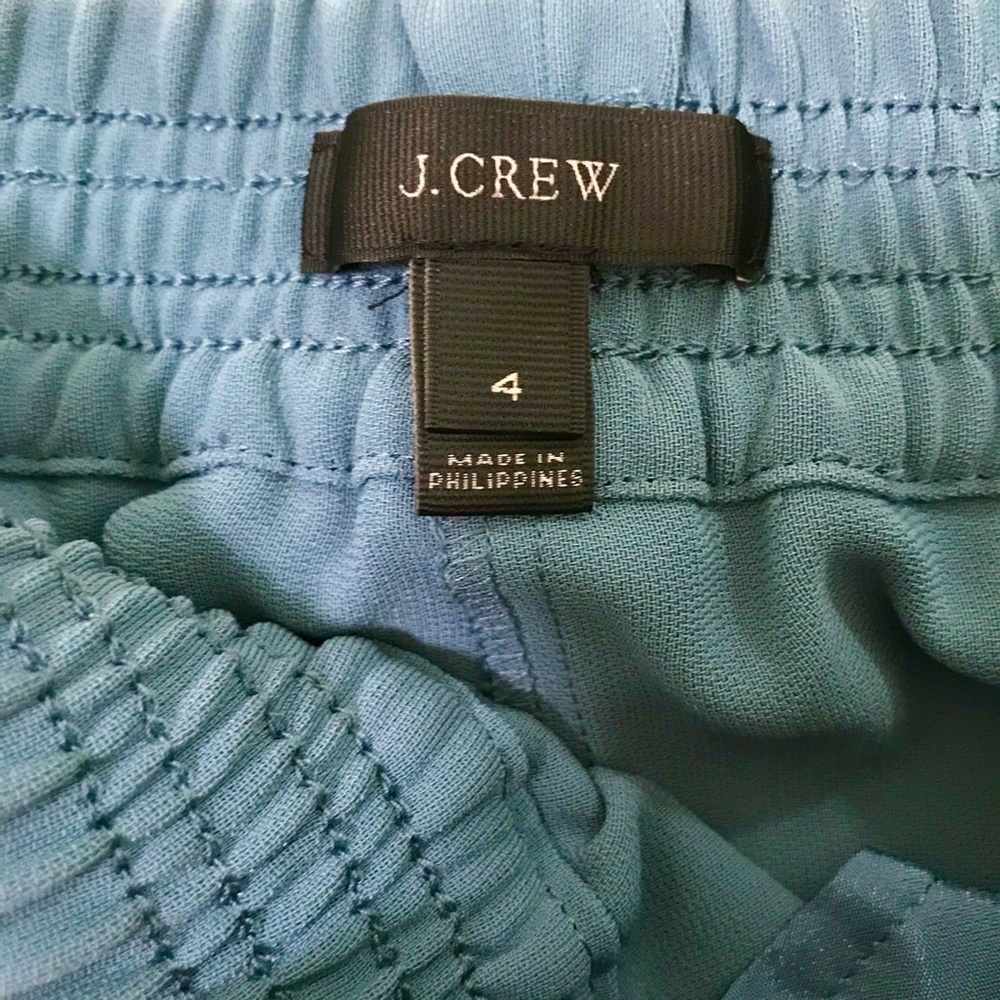 J. Crew Reese Pant-Teal - Size 4 - Picture 5 of 5